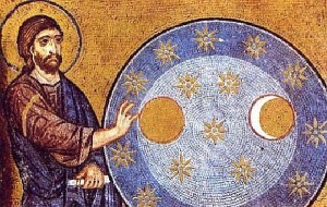 Creation of the Universe, mosaic, XII century, Palatine Chapel, Palermo, Italy