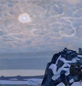 Moon - by Roerich